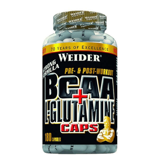 BCAA+glutamina - 180comp