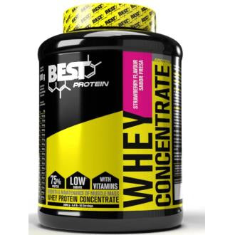 Proteina de suero whey concentrate chocolate 2kg BEST PROTEIN