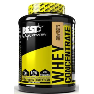 Proteina de suero whey concentrate chocolate 2kg BEST PROTEIN