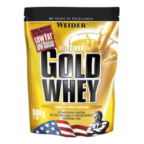 Gold whey vainilla 500gr WEIDER