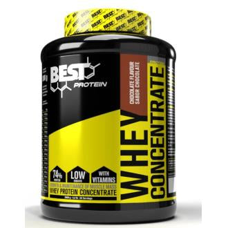 Proteina de suero whey concentrate chocolate 2kg BEST PROTEIN