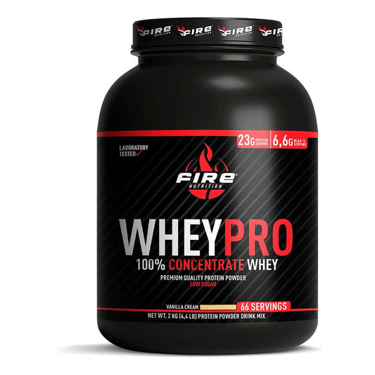 WheyPro concentrate vainilla 2kg FIRE NUTRITION