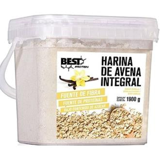 Harina de avena integral vainilla 1900gr BEST PROTEIN